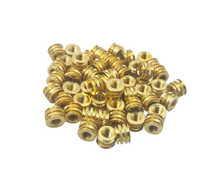 Load image into Gallery viewer, M3-0.5 Short Brass Threaded Inserts
