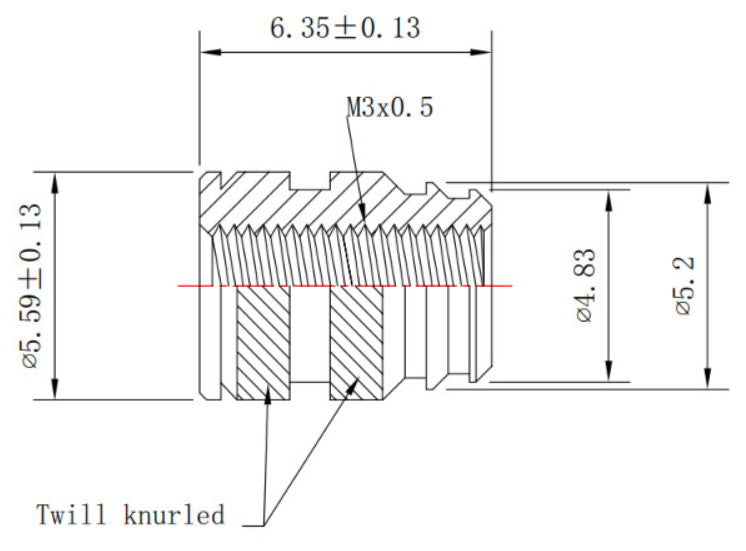 Heat-Set Threaded Inserts (M3 Threads) – MakerTechStore