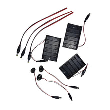 Load image into Gallery viewer, [initeq] Power Adapter Kit 9V Battery Clip AA Holder DC Barrel Plug 3 Each UNO