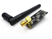 Load image into Gallery viewer, 2Pcs NRF24L01 Transceiver External Antenna PA LNA + Arduino 5V Breakout Adapter