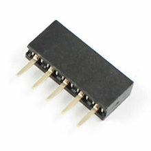 Load image into Gallery viewer, 20Pcs 2.54mm Pitch 0.1 1x5 5 Pin 5p Female Dupont Header Thru Hole Headers 20x