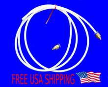 Load image into Gallery viewer, 2M 4M PTFE Tube Tubing 2mm ID 4mm OD Bowden Extruder 1.75mm Filament Fittings