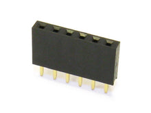 Load image into Gallery viewer, 20Pcs 2.54mm Pitch 0.1 1x9 9 Pin 9p Female Dupont Header Thru Hole Headers 20x