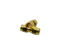 Load image into Gallery viewer, 2-Pack SMA Male to Male Gold Plated Coupler Gender Changer SMA MM Male-Male USA