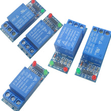 Load image into Gallery viewer, 5pcs 5V Single Channel Relay Module Board for Arduino Raspberry Pi