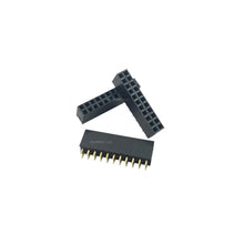 Load image into Gallery viewer, 10Pcs 2.54mm Pitch 0.1 0.1" 2x11 22 Pin 22p Female Dupont Header Through Hole US