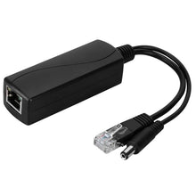 Load image into Gallery viewer, 48V 12V DC PoE Power Over Ethernet Splitter Camera Barrel Plug Adapter Active