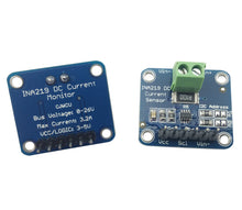 Load image into Gallery viewer, 4pcs INA219 DC Current Sensor Module Breakout Board I2C 26V ±3.2A Arduino