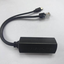 Load image into Gallery viewer, 2x 48V 5V PoE Power Over Ethernet Splitter USB MicroUSB Adapter Raspberry Pi Hat