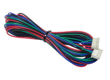 Load image into Gallery viewer, 2pcs Extended NEMA 17 Stepper Motor Cable for NEMA17 2 Meter 2M Long 4 6 Pin JST