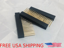 Load image into Gallery viewer, 9X Raspberry Pi Stacking GPIO Header 2x20 40P 40 pin 2.54 Female Extra Long Pins