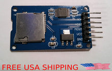 Load image into Gallery viewer, SPI Micro SD MicroSD Board Shield Card Reader Module Arduino ESP8266 ESP32 USA
