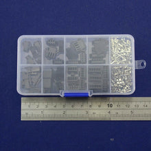Load image into Gallery viewer, 20 pair SM 2.54 Connector Assortment 2 3 4 5 Pin Male Female Kit Locking SM2.54