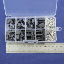 Load image into Gallery viewer, 20 pair SM 2.54 Connector Assortment 2 3 4 5 Pin Male Female Kit Locking SM2.54
