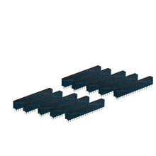 Load image into Gallery viewer, 10pcs 2x20 40P 40-pin Female Header 2.54 0.1" 2.54mm Raspberry Pi GPIO Dupont