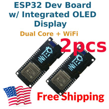 Load image into Gallery viewer, 2x ESP32 Integrated OLED Screen LCD Display Built-In Development Board Module