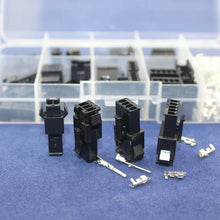 Load image into Gallery viewer, 20 pair SM 2.54 Connector Assortment 2 3 4 5 Pin Male Female Kit Locking SM2.54