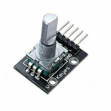 Load image into Gallery viewer, 5pcs KY-040 Rotary Encoder Module Knob Push Button w Theaded Shaft + Nut Arduino