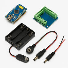Load image into Gallery viewer, [initeq] Nano V3 Portable Field Kit Screw Terminal 9V AA Battery Holder DC