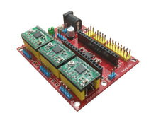 Load image into Gallery viewer, [initeq] 4pcs A4988 Stepper Motor Driver Module w/ Heatsink CNC 3D Printer RAMPS
