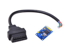 Load image into Gallery viewer, OBD-II Adapter Cable + MCP2515 CAN Bus Module for Arduino — Initeq