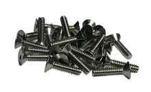 Load image into Gallery viewer, (20) #5 5-40 #5-40 3/8 3/8" Stainless Hex Socket Cap Flat Head Machine Screws