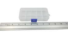 Load image into Gallery viewer, 4pcs 10 Compartment Clear Plastic Organizer Assortment Box 2x5 Grid Container US