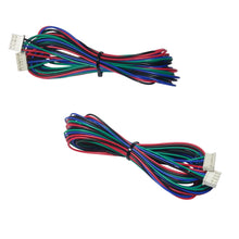 Load image into Gallery viewer, 2pcs Extended NEMA 17 Stepper Motor Cable for NEMA17 2 Meter 2M Long 4 6 Pin JST