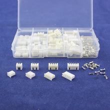 Load image into Gallery viewer, 40Pcs 2.54mm JST XH Connector Terminal Header Assortment 2 3 4 5 Pin Male Female