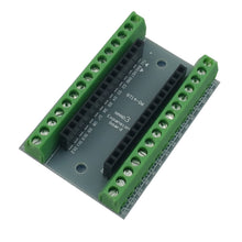 Load image into Gallery viewer, ASSEMBLED Arduino Nano Mini Board w/ Screw Terminal Breakout Expansion Shield