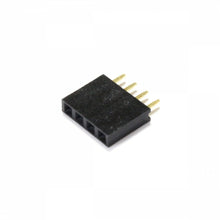 Load image into Gallery viewer, 20Pcs 2.54mm Pitch 0.1 1x4 4 Pin 4p Female Dupont Header Thru Hole Headers 20x