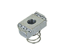 Load image into Gallery viewer, 6pcs 3/8-16 Strut Channel Nuts Short Spring Unistrut Superstrut 3/8"