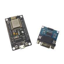 Load image into Gallery viewer, ESP8266 NodeMCU + MAX232 RS-232 ESP-Link Serial Wifi Gateway Kit NO HEADERS