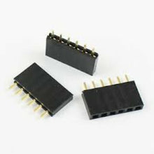 Load image into Gallery viewer, 10Pcs 2.54mm Pitch 0.1 1x8 8 Pin 8p Female Dupont Header Thru Hole Headers 10x