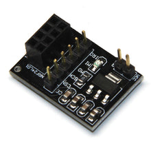 Load image into Gallery viewer, 2Pcs NRF24L01 Transceiver External Antenna PA LNA + Arduino 5V Breakout Adapter