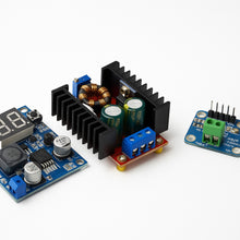 Load image into Gallery viewer, DC Power Lab Kit Buck Boost Converter INA219 Current Sensor 9V Battery ESP32 UNO