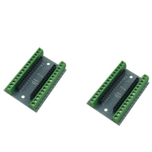 Load image into Gallery viewer, 2pcs Arduino Nano Screw Terminal Shield Breakout Board Expansion Adapter USA