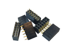 Load image into Gallery viewer, 10Pcs 2.54mm Pitch 0.1 0.1" 2x7 14 Pin 14p Female Dupont Header Through Hole USA