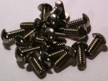Load image into Gallery viewer, 50pcs #4-40 1/4 Stainless Button Head Allen Hex Socket Cap Machine Screws #4 Hd