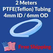 Load image into Gallery viewer, 2M 4M PTFE Tubing Bowden Tube Filament Guide + Fittings for 1.75mm or 3mm