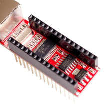 Load image into Gallery viewer, Ethernet Shield With Nano Clone LAN Network Module Arduino Mini Adapter V3 SPI
