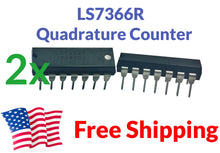 Load image into Gallery viewer, 2-PACK LSI 7366R LS7366R LS7366 Quadrature Encoder Counter DIP Servo IC Arduino