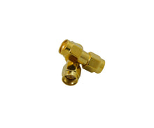 Load image into Gallery viewer, 2-Pack SMA Male to Male Gold Plated Coupler Gender Changer SMA MM Male-Male USA