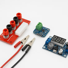 Load image into Gallery viewer, ATX Bench Power Supply Kit Breakout Board INA219 Current Sensor LM2596 Buck Conv