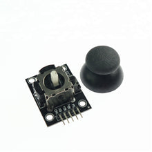 Load image into Gallery viewer, 2-Pack 5V Dual-axis XY Thumb PS2 Joystick + Push Button Module for Arduino