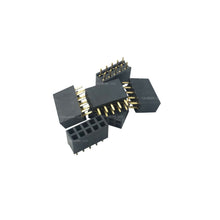 Load image into Gallery viewer, 10Pcs 2.54mm Pitch 0.1 0.1" 2x5 10 Pin 10p Female Dupont Header Through Hole USA
