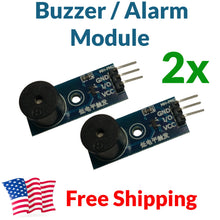 Load image into Gallery viewer, 2x Arduino Buzzer Alarm Module Beeper Speaker Shield STM32 AVR ESP32