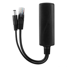 Load image into Gallery viewer, 48V 12V DC PoE Power Over Ethernet Splitter Camera Barrel Plug Adapter Active