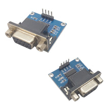 Load image into Gallery viewer, 2x MAX232 RS-232 TTL Converter Adapter Module Arduino Shield RS232 Serial 3.3 5V
