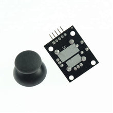 Load image into Gallery viewer, 2-Pack 5V Dual-axis XY Thumb PS2 Joystick + Push Button Module for Arduino